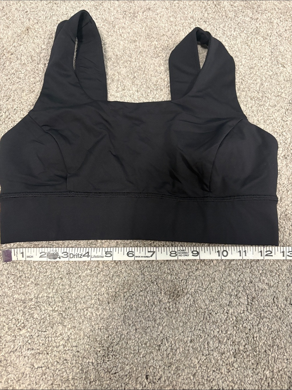 Lululemon On Track Bra In Black - Picture 4 of 5